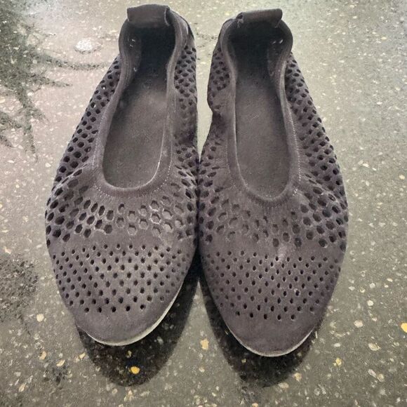 Arche ONAKHO Laser Cut Demi Wedge | Black - Picture 3 of 10